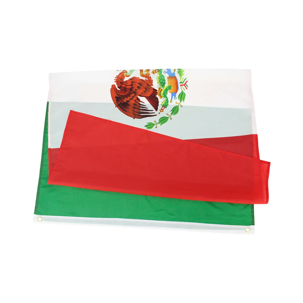Mexico National Flag - Premium Polyester 3x5ft (90x150cm)