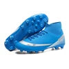 High-Top Soccer Cleats – TF & Firm Ground Football Boots for All Seasons