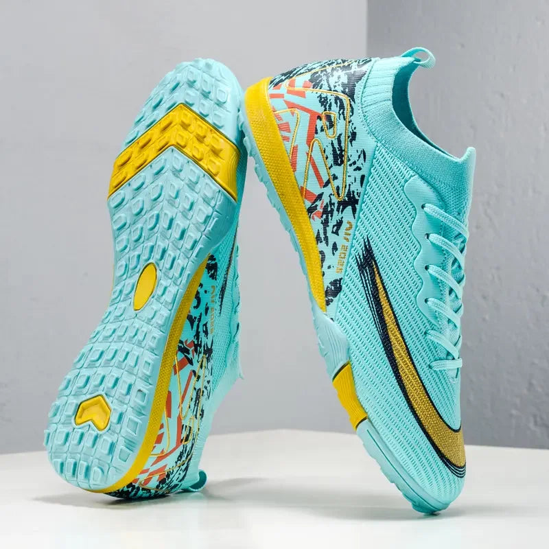 Popular Youth Training Soccer Shoes Comfortable Durable Match Cleats