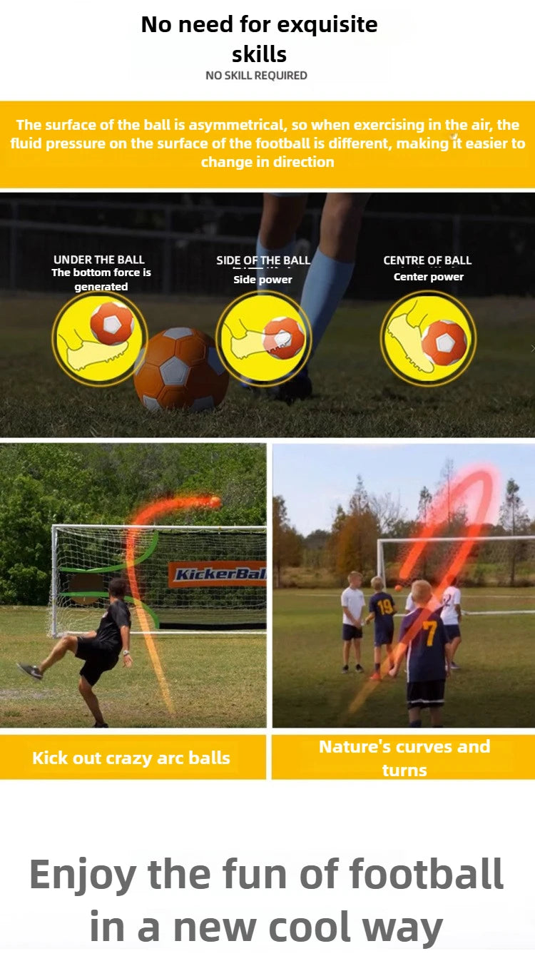 Curve Swerve Soccer Ball – Trick Shot Training Ball