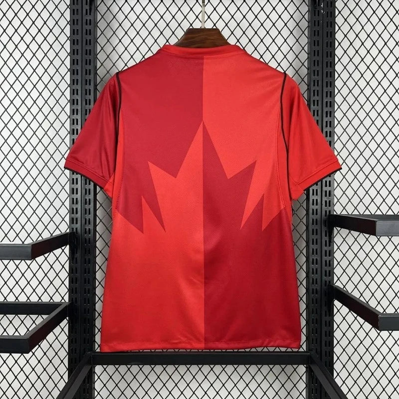 Canada Maple Leaf Fan Soccer Jersey — Quick-Dry Breathable Sportswear Men Women