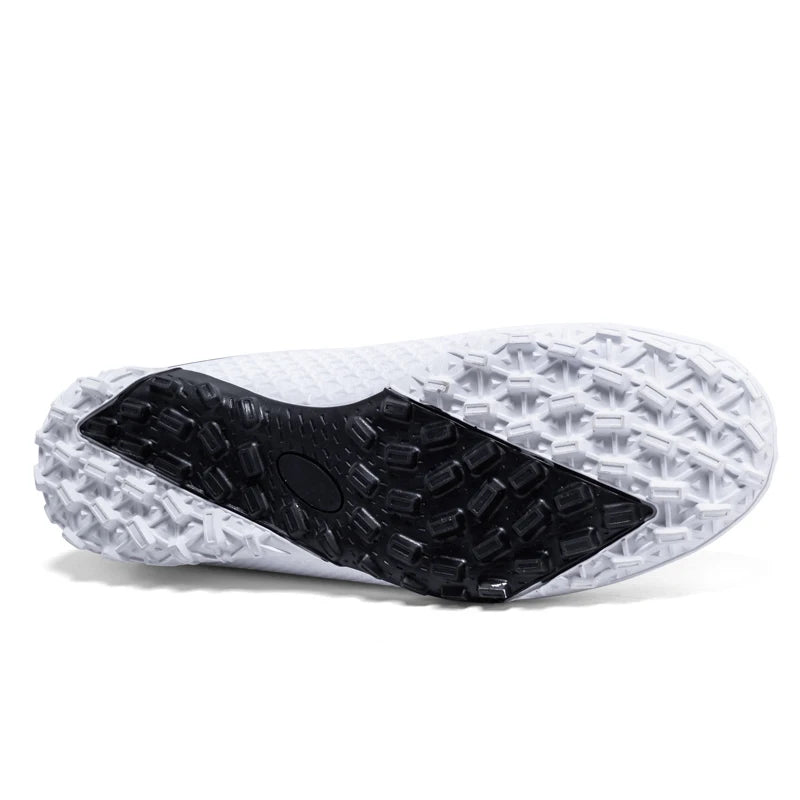 Men's Soccer Shoes – Mid-Top Football Boots FG/TF Non-Slip Cleats (Sizes 36–49)