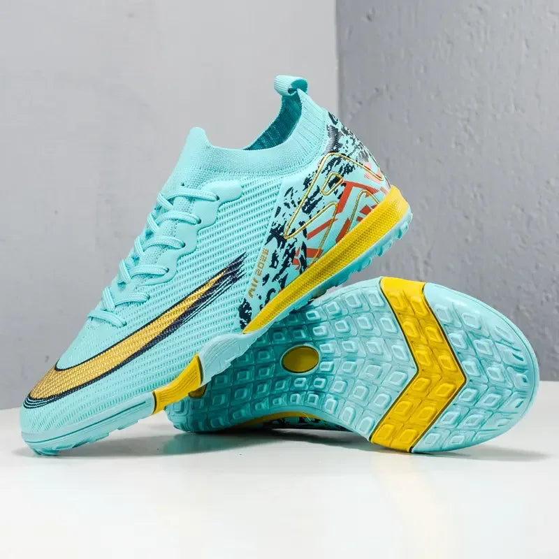 Popular Youth Training Soccer Shoes Comfortable Durable Match Cleats