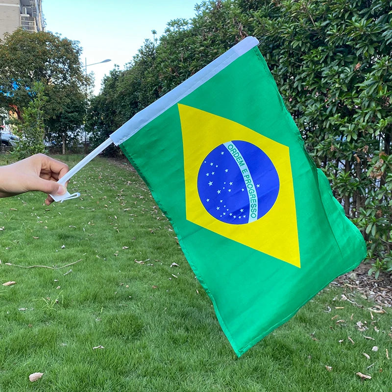 Brazil Car Flag 35x45cm