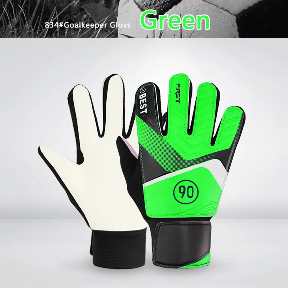 Children's Goalkeeper Gloves – Anti-Collision Latex PU | Kids Soccer Accessories