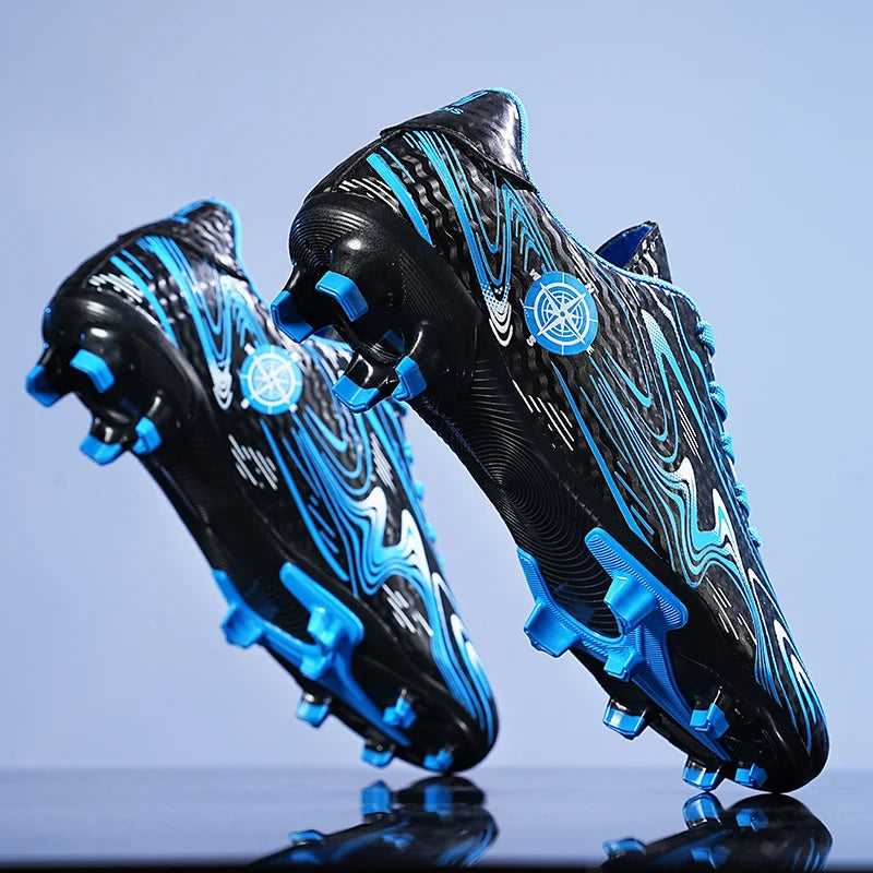 Men's & Women's Soccer Shoes – Waterproof Football Boots with Rubber Cleats