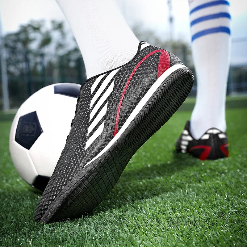 Indoor Soccer Shoes – Men's Futsal Boots for Hard Court (Sizes 32–45)