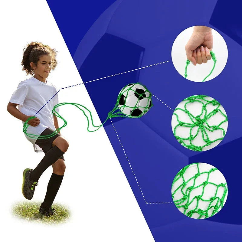 Soccer Kick Trainer Belt – Solo Ball Kicking Practice for Kids & Adults
