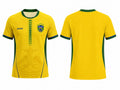 Summer New Brazil Football Jerseys For Men 2026 Football Support Sports Tshirts Mesh Breathable Tees Fans Gifts Man Clothing