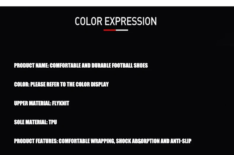 New Men's Soccer Shoes Top Quality Wholesale Cleats Football Boots Training Non-Slip Sneakers FG Drop Shipping Unisex Adult