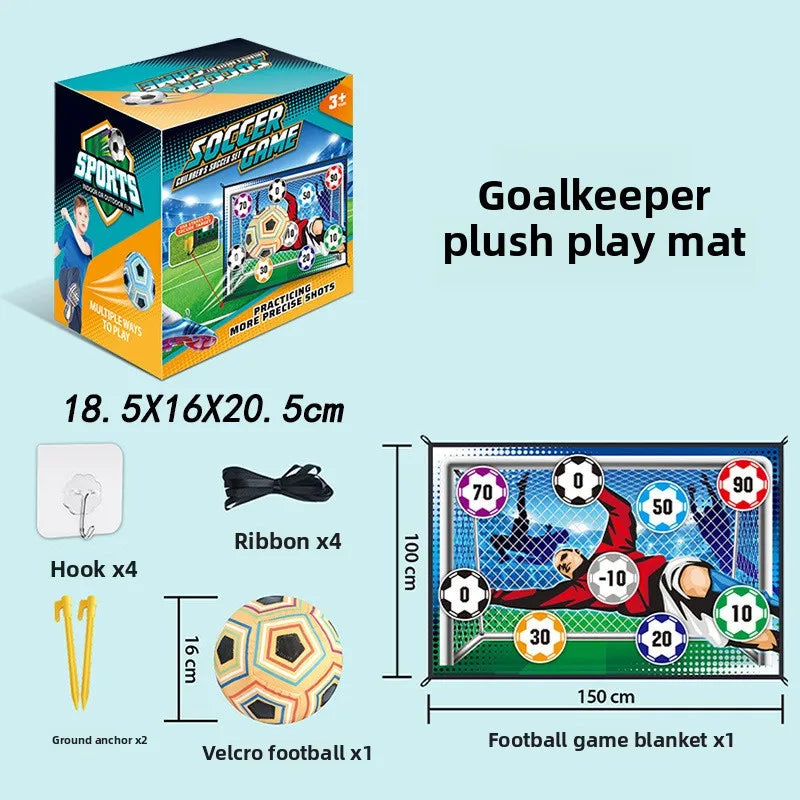 Soccer Target Goal Set – Numbered Zone Shooting Training Game