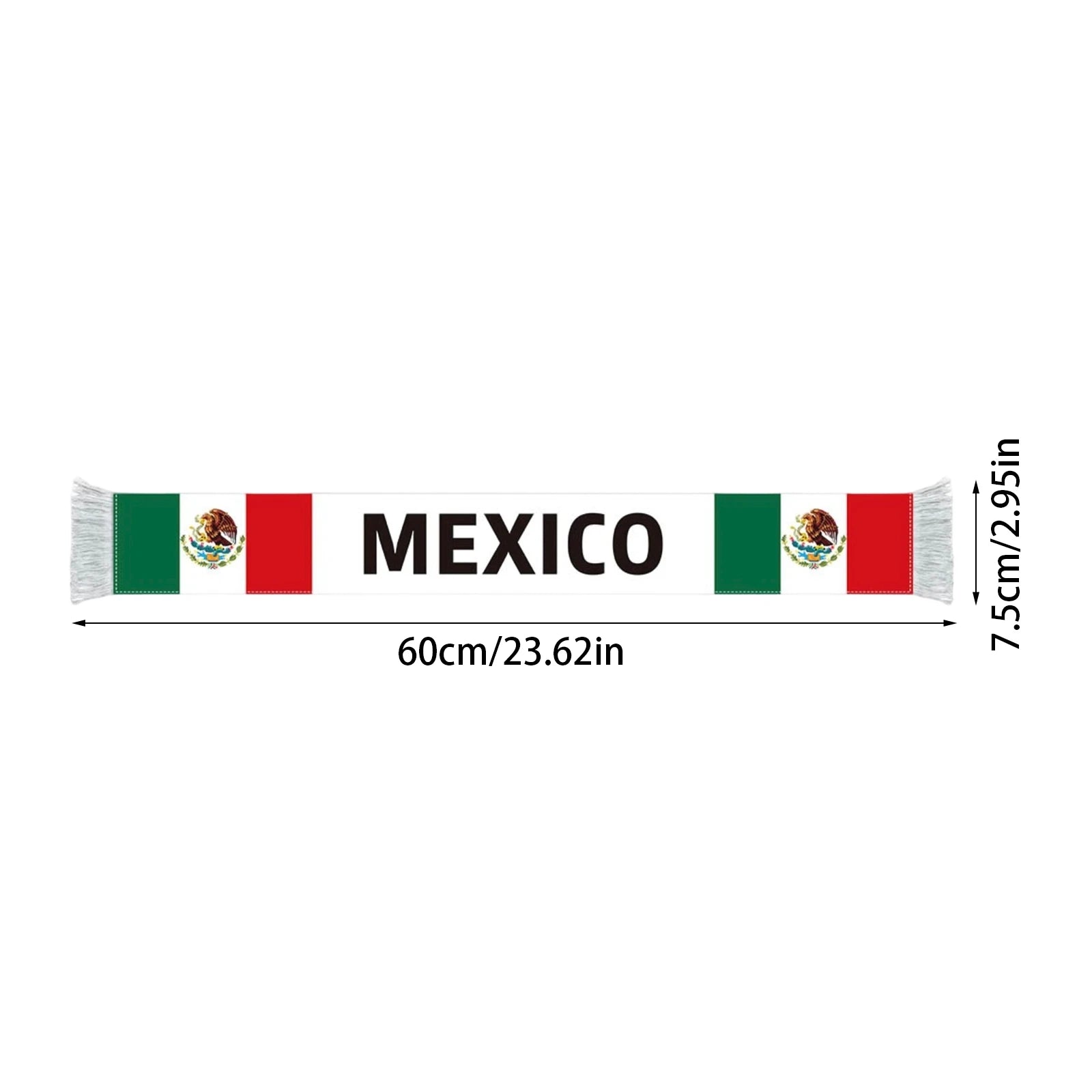 Football Game Flag Scarf – Fan Cheering Props & Party Supplies
