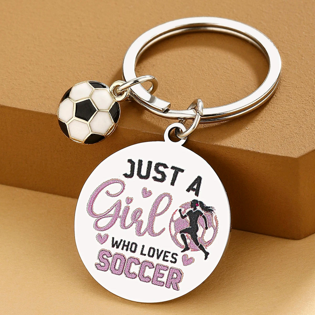 Soccer Gifts For Girls Women Best Soccer Themed Gift For soccer Players soccers Lover Gift For Unique soccers Keychain