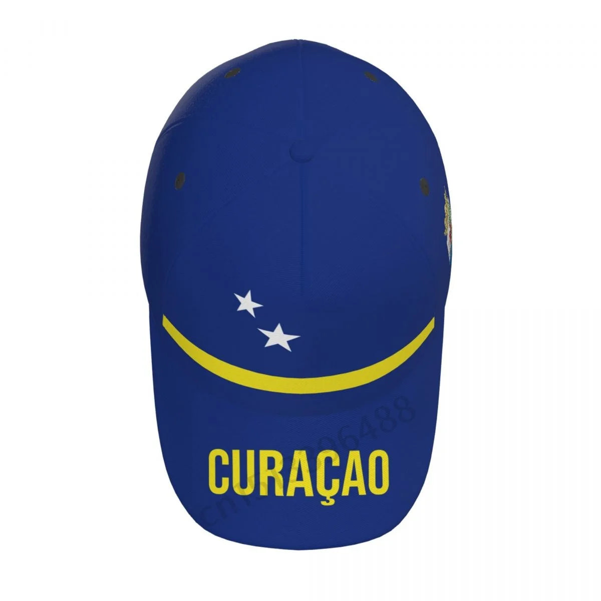 Curacao Flag 3D Baseball Cap - Breathable Adjustable Soccer Hat (Unisex)