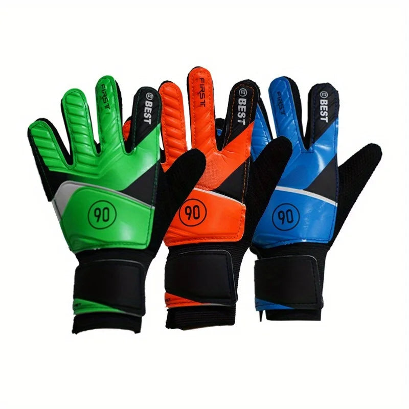 Goalkeeper Gloves – Wear-Resistant Latex | Anti-Slip Soccer Goalie Gloves for Training & Matches