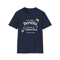Bosnia World 2026 Bosnia USA Soccer Tee I Am From Bosnia Take Me To America Bosnian 2026 Summer Men Women Cotton T-shirt Y2K