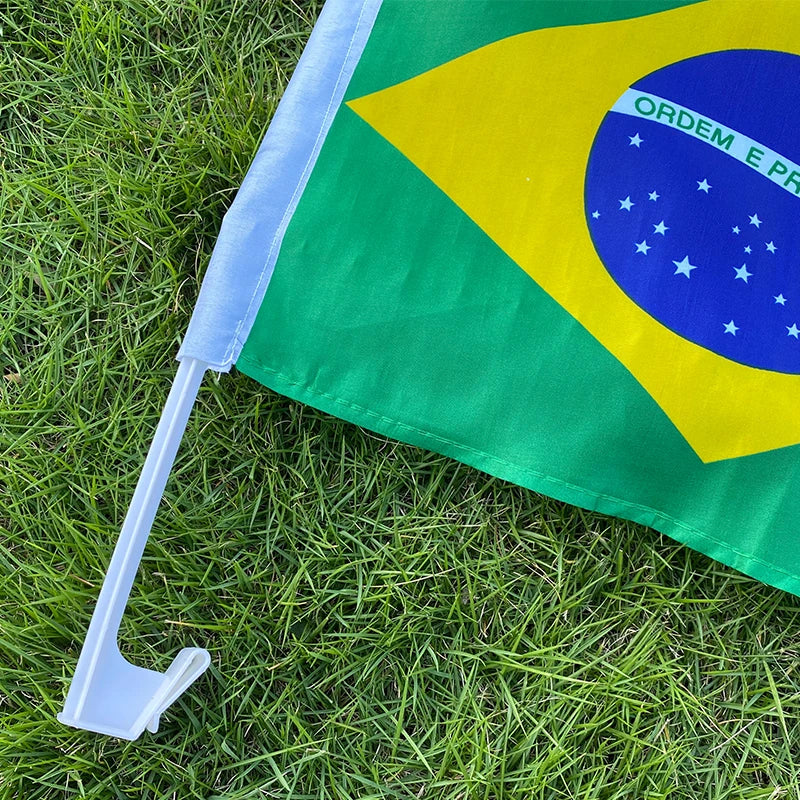 Brazil Car Flag 35x45cm