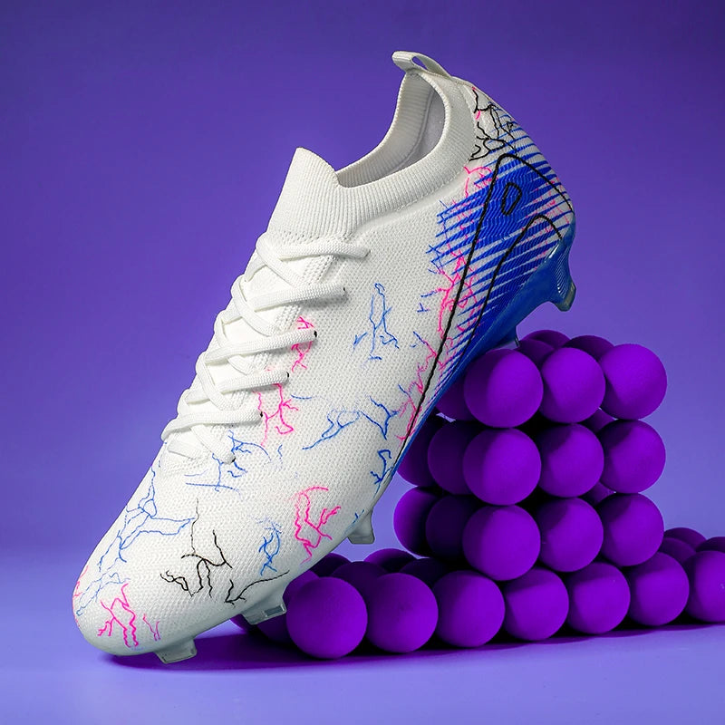 New Men's Soccer Shoes Top Quality Wholesale Cleats Football Boots Training Non-Slip Sneakers FG Drop Shipping Unisex Adult