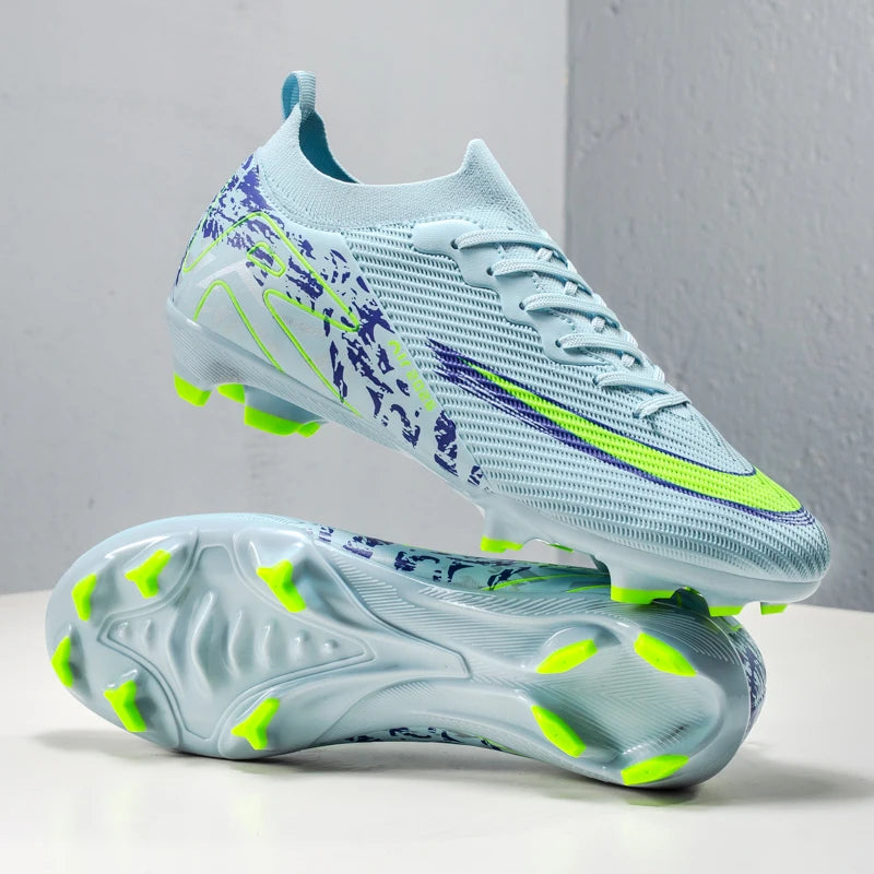 Popular Youth Training Soccer Shoes Comfortable Durable Match Cleats