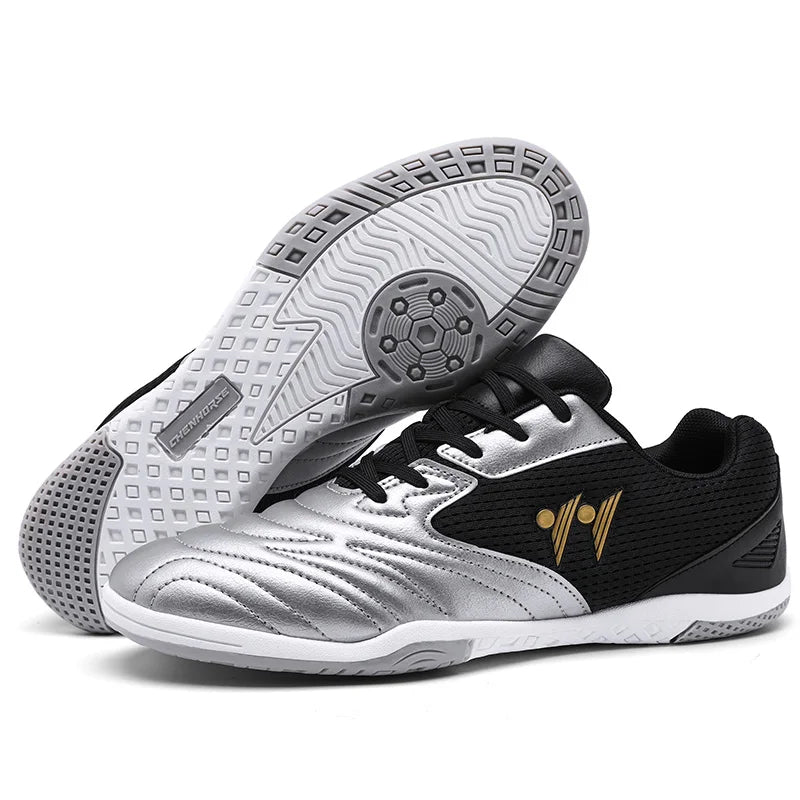 Men's High-Top Indoor & Outdoor Soccer Shoes | Non-Slip Futsal Sneakers & Football Boots