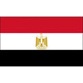 Egypt National Flag Banner - Premium Polyester 3x5ft (90x150cm)