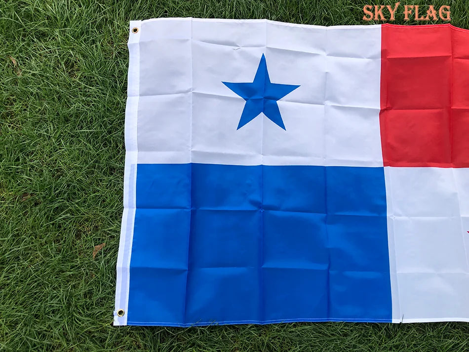 Panama Flag – Premium Polyester National Banner 90x150cm (3x5ft)