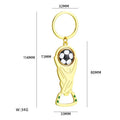 2026 US-Canada-Mexico World Cup bottle opener keychain pendant fan commemorative small gift metal pendant