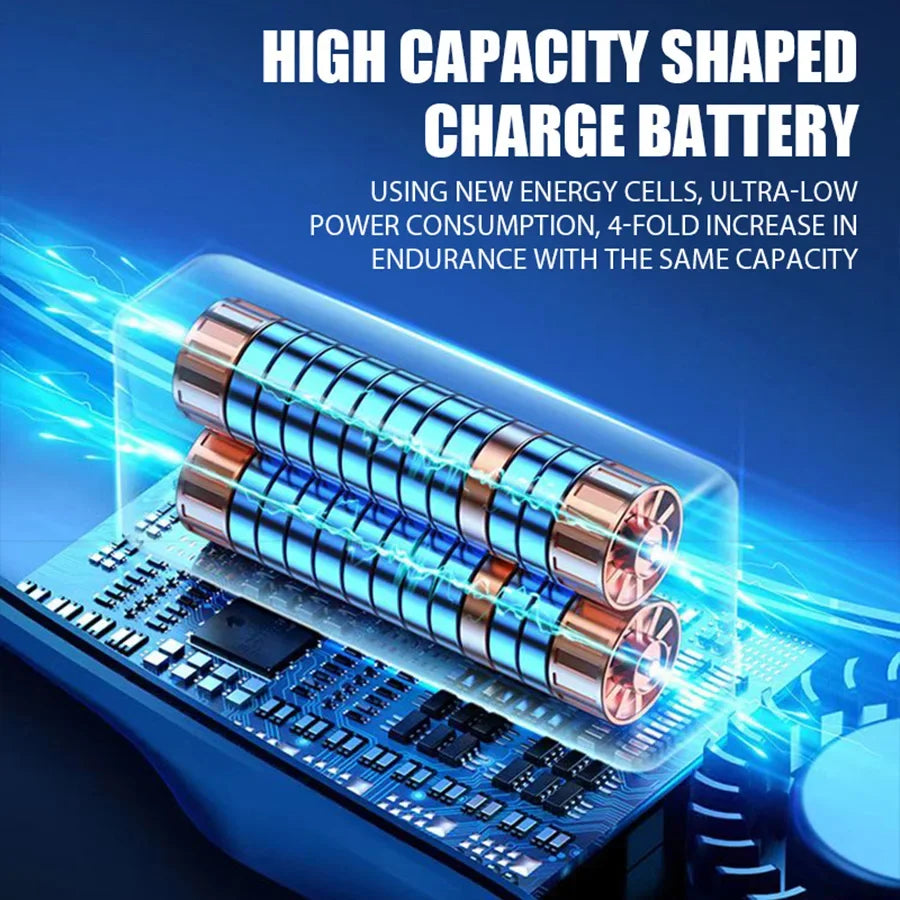 2025 New Best Sellers Wearable Neck Fan Portable Air Conditioner Bladeless Neck Fan Air Cooler 5 Gears and LED Display Screen