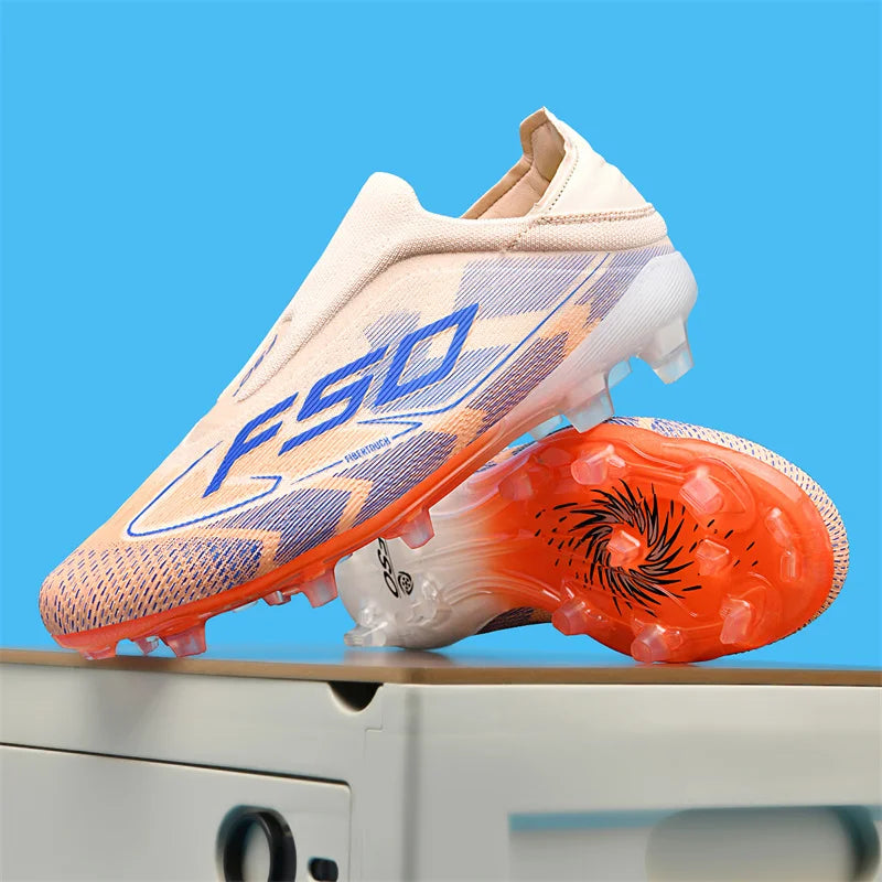 Men's Football Boots – Non-Slip Grass Cleats for Indoor & Outdoor