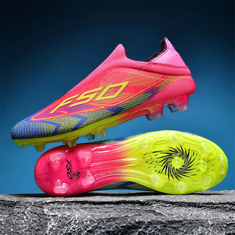 Men's Football Boots – Non-Slip Grass Cleats for Indoor & Outdoor