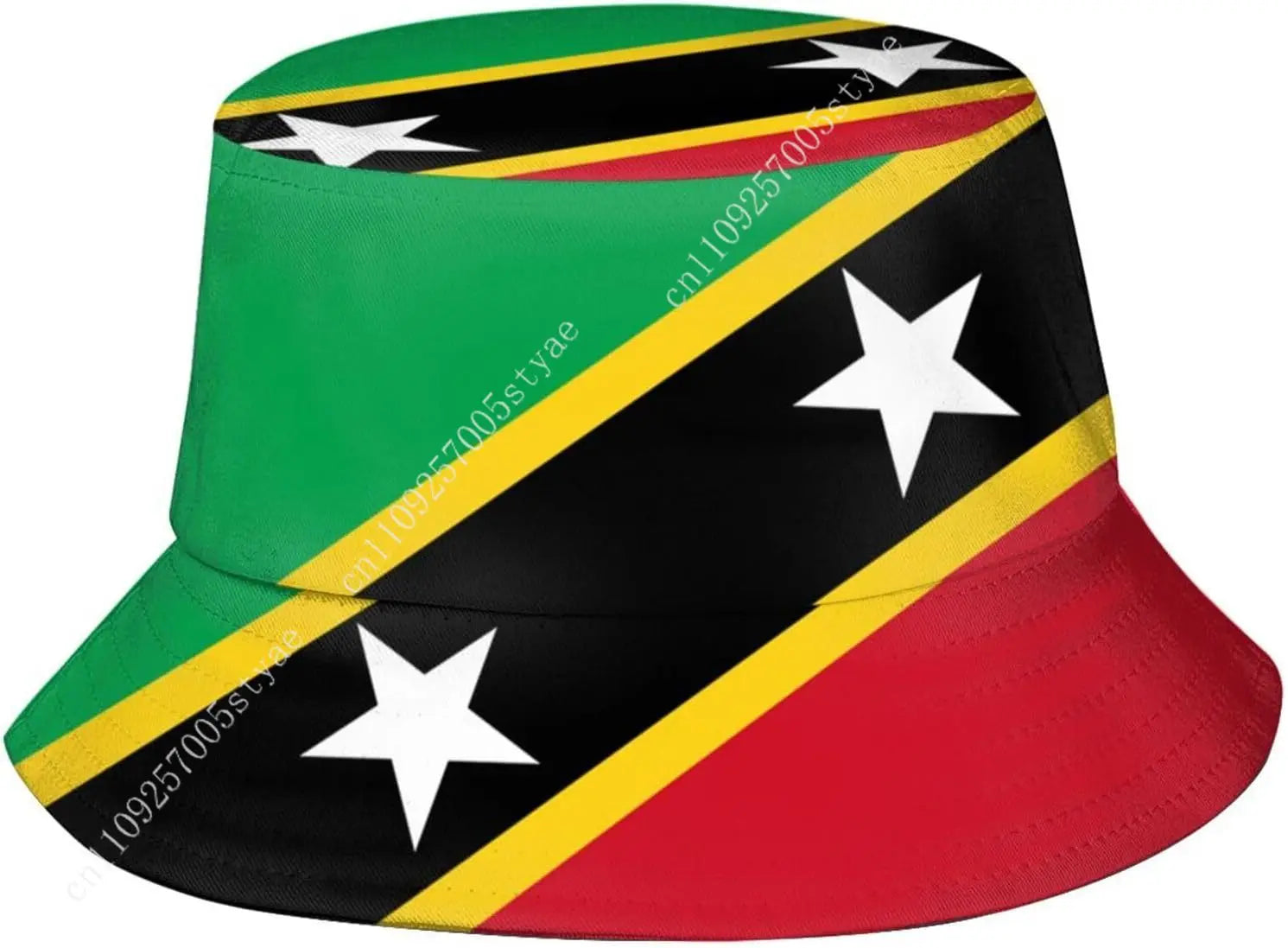 National Flag Bucket Hat - Premium Cotton Fisherman Cap (Unisex)