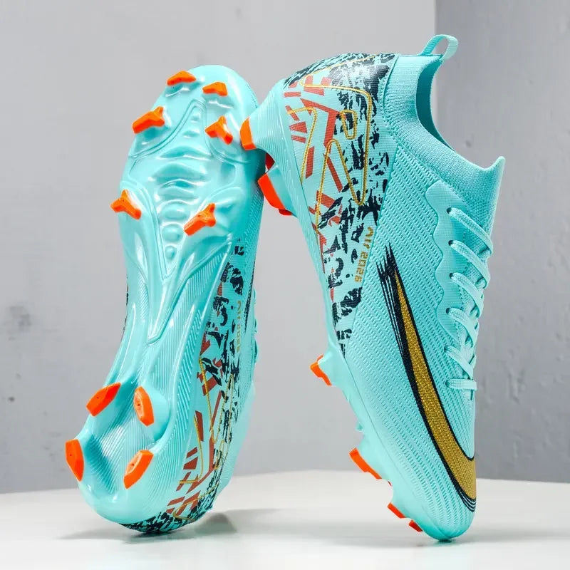 Popular Youth Training Soccer Shoes Comfortable Durable Match Cleats