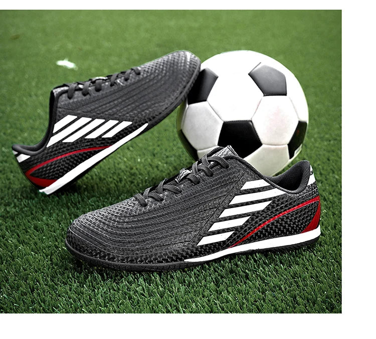 Indoor Soccer Shoes – Men's Futsal Boots for Hard Court (Sizes 32–45)