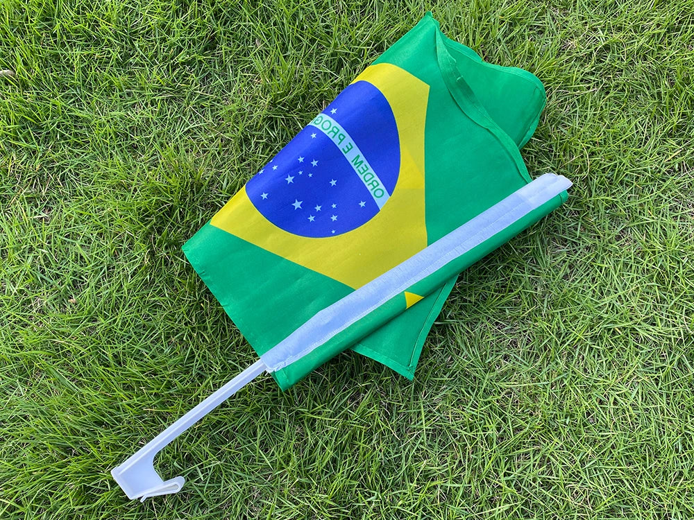 Brazil Car Flag 35x45cm
