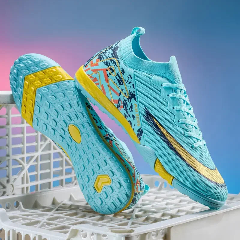 Popular Youth Training Soccer Shoes Comfortable Durable Match Cleats