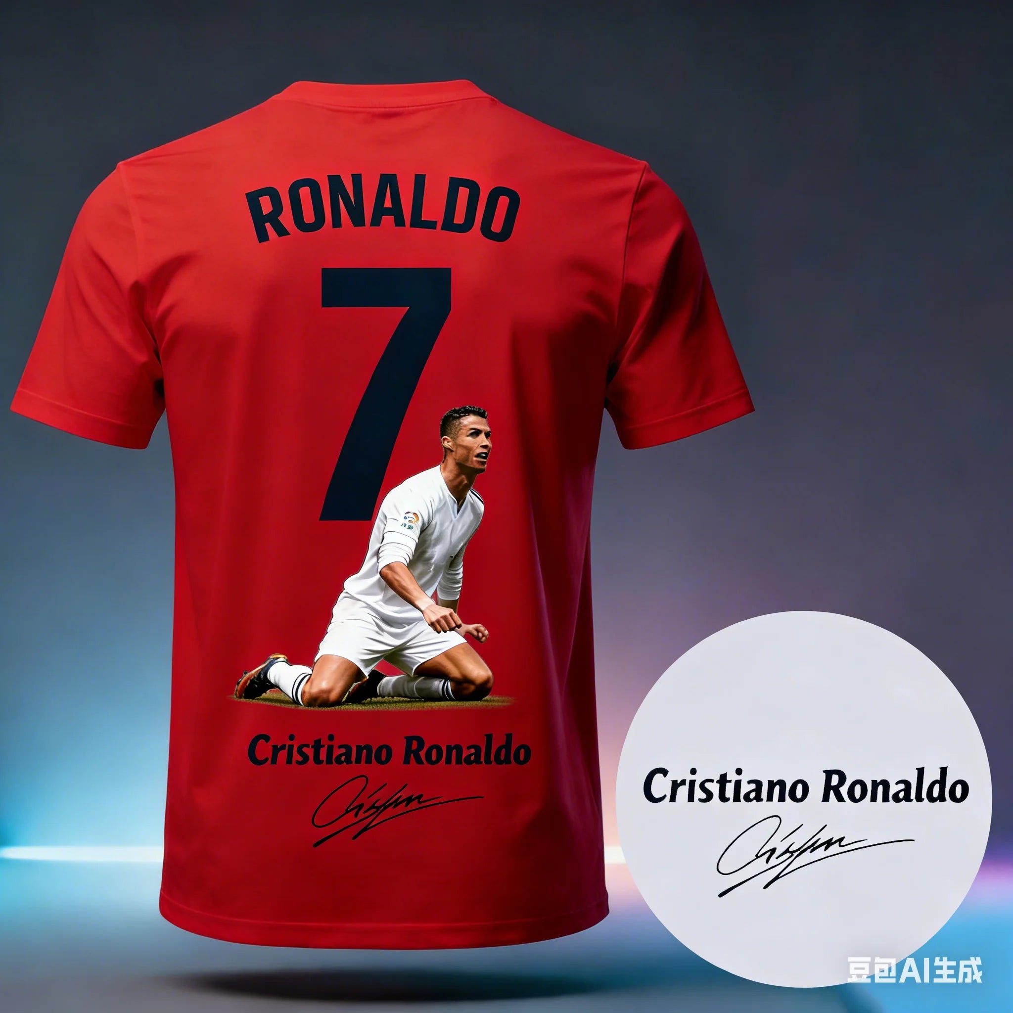 2026 Ronaldo #7 Football T-Shirt Men Women Kids Cotton Casual Soccer Fan Tee Breathable Comfortable Summer Top