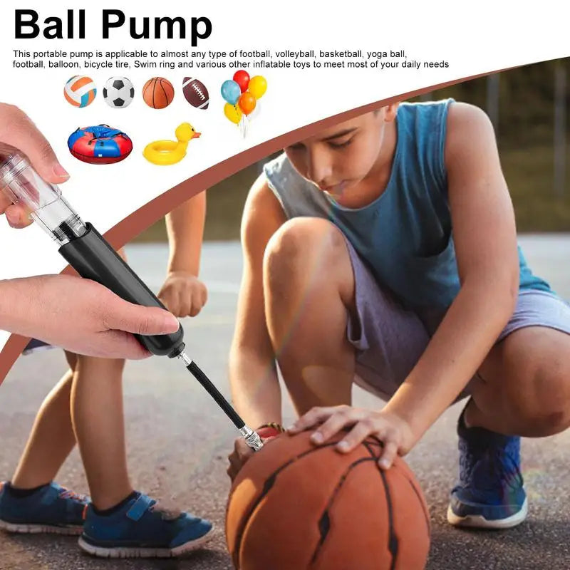 Portable Soccer Ball Pump – Multi-Sport Air Inflation Device for Football, Volleyball & More