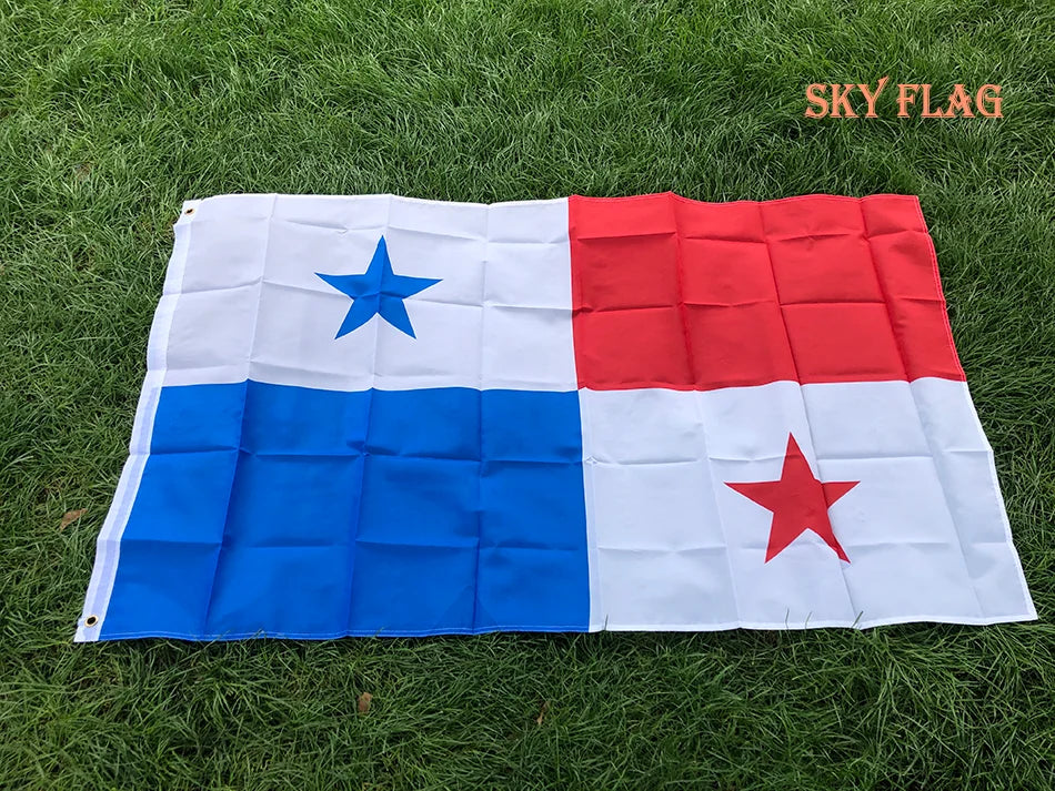 Panama Flag – Premium Polyester National Banner 90x150cm (3x5ft)