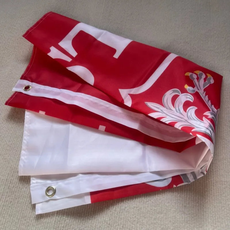 Polish Eagle Flag - Premium Poland White Eagle Banner 3x5ft (90x150cm)