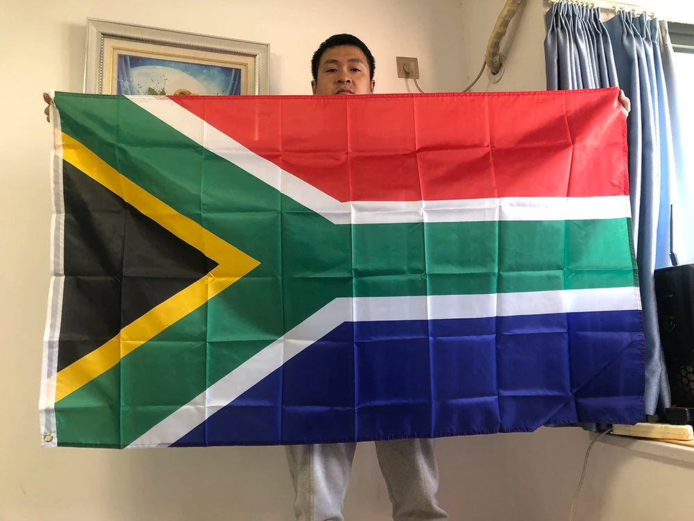 South Africa National Flag - Premium Polyester 3x5ft (90x150cm)