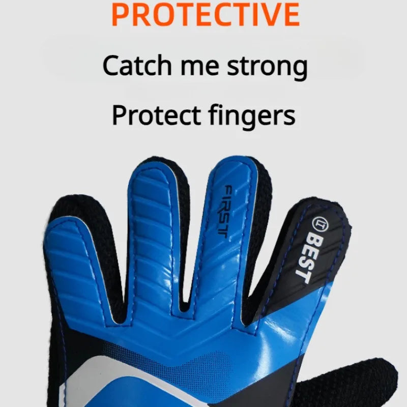 Goalkeeper Gloves – Wear-Resistant Latex | Anti-Slip Soccer Goalie Gloves for Training & Matches