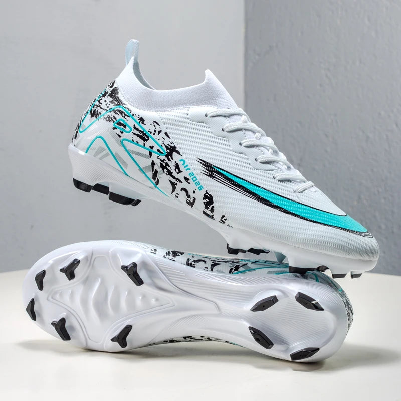 Popular Youth Training Soccer Shoes Comfortable Durable Match Cleats