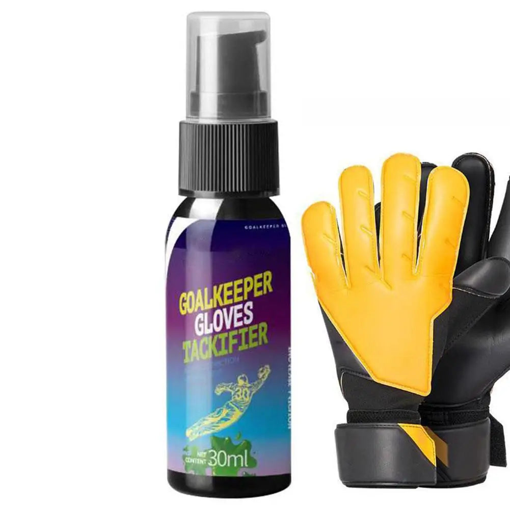 30ML Goalkeeper Glove Football Grip Spray For Goalkeeping Gloves Non-slip Enhanced Sticky Baseball Replacement Glove Glue