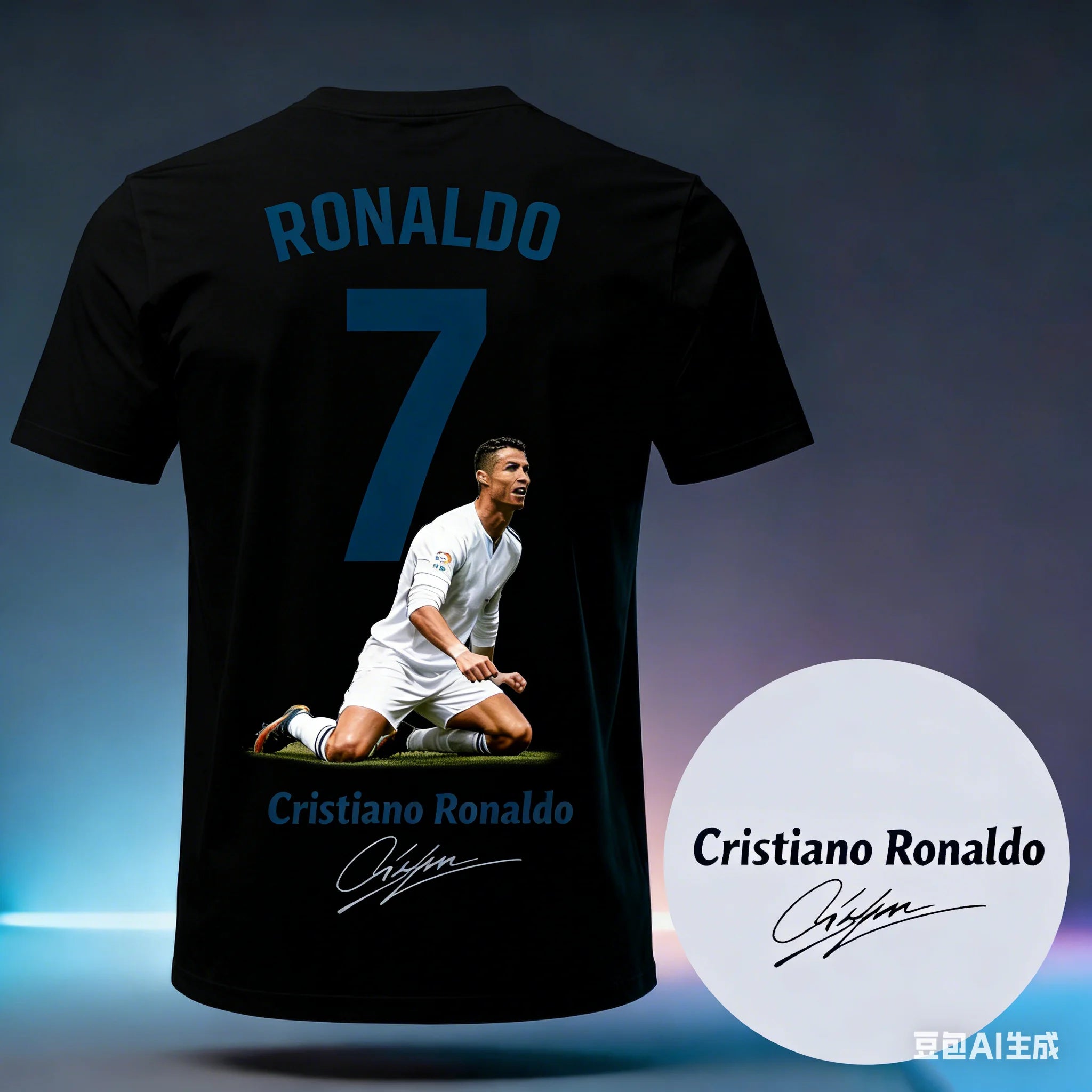 2026 Ronaldo #7 Football T-Shirt Men Women Kids Cotton Casual Soccer Fan Tee Breathable Comfortable Summer Top
