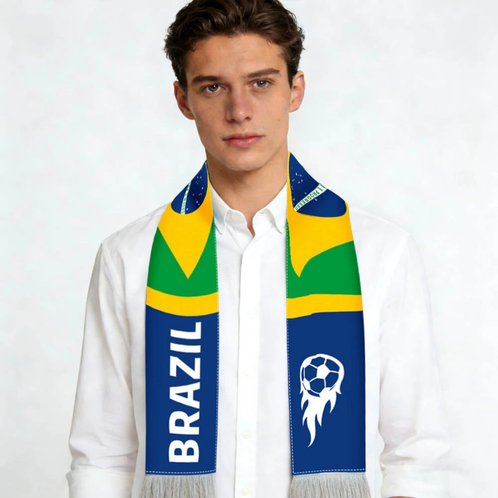 Football Game Flag Scarf – Fan Cheering Props & Party Supplies