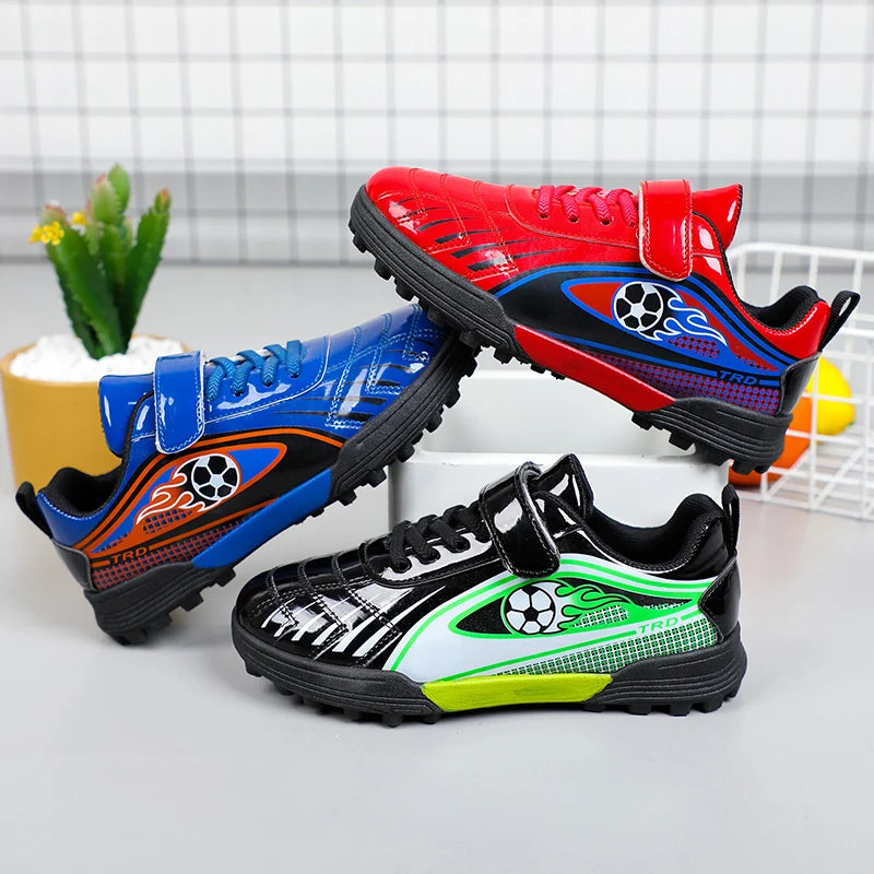 Casual Cool Soccer Shoes for Boys – Lightweight & Non-Slip