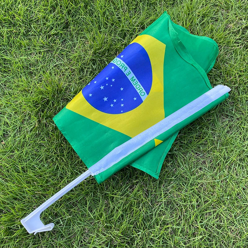 Brazil Car Flag 35x45cm