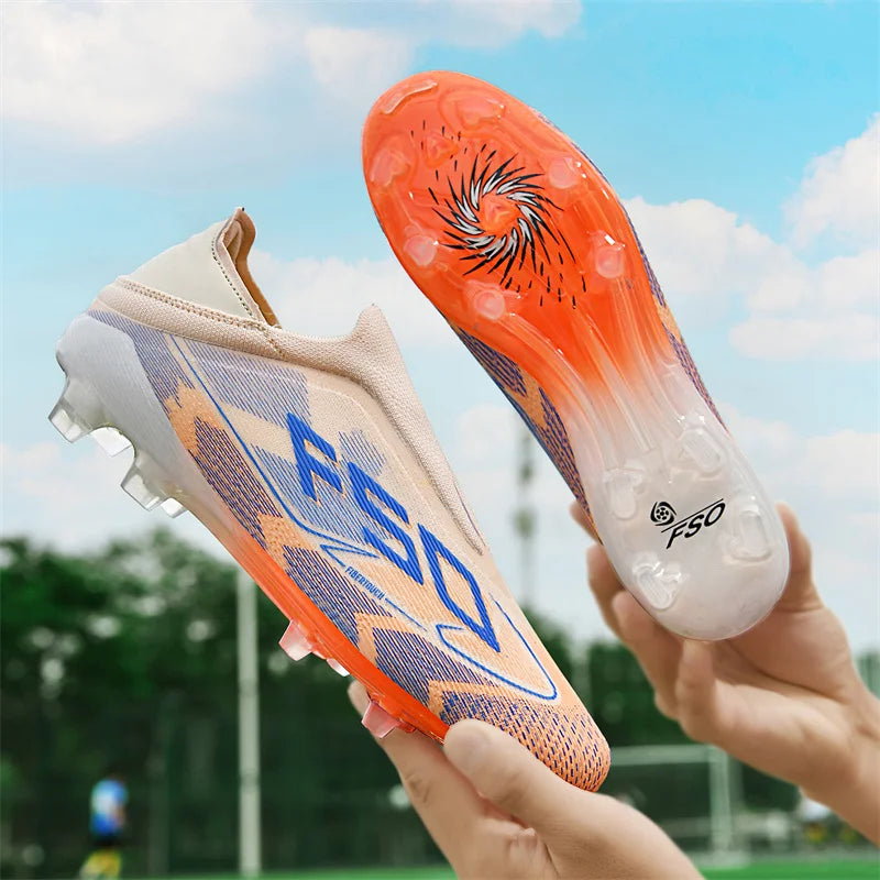 Men's Football Boots – Non-Slip Grass Cleats for Indoor & Outdoor