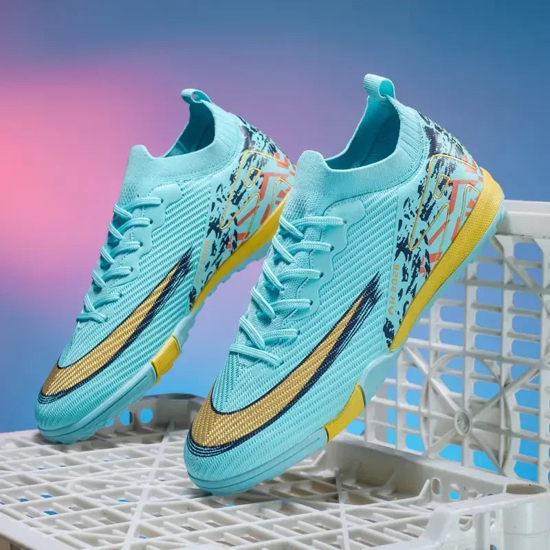 Popular Youth Training Soccer Shoes Comfortable Durable Match Cleats