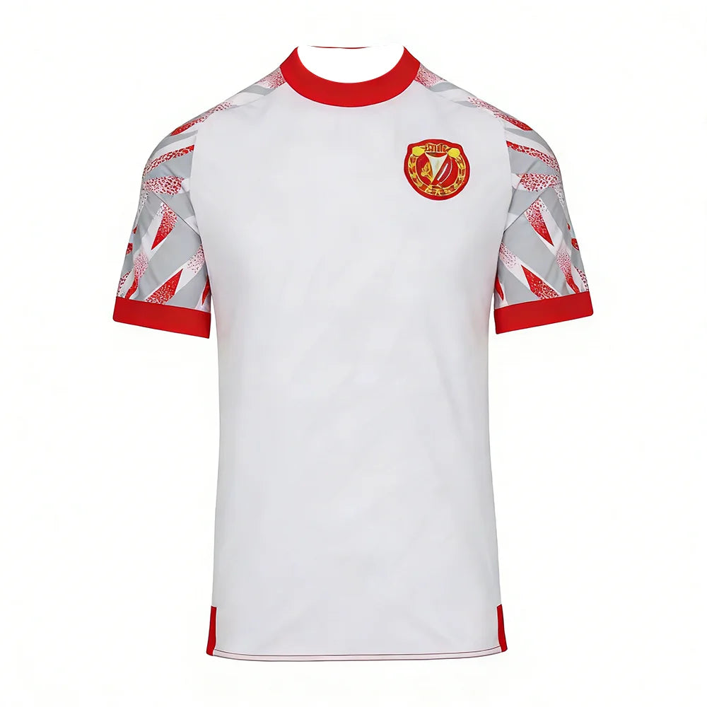 2026 New Widzew Łódź Polish League Fan Version Short Sleeve Football Shirt Breathable Quick Dry Sport T-Shirt Team Uniforms